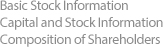Basic Stock Information Capital and Stock Information Composition of Shareholders