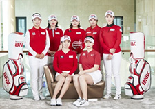 BNK Professional Golf Team photo