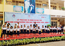 Construction of schools in Ho Chi Minh, Vietnam photo