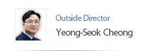 Outside Director Yeong-Seok, Cheong