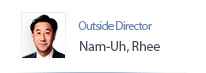 Outside Director Nam-Uh, Rhee